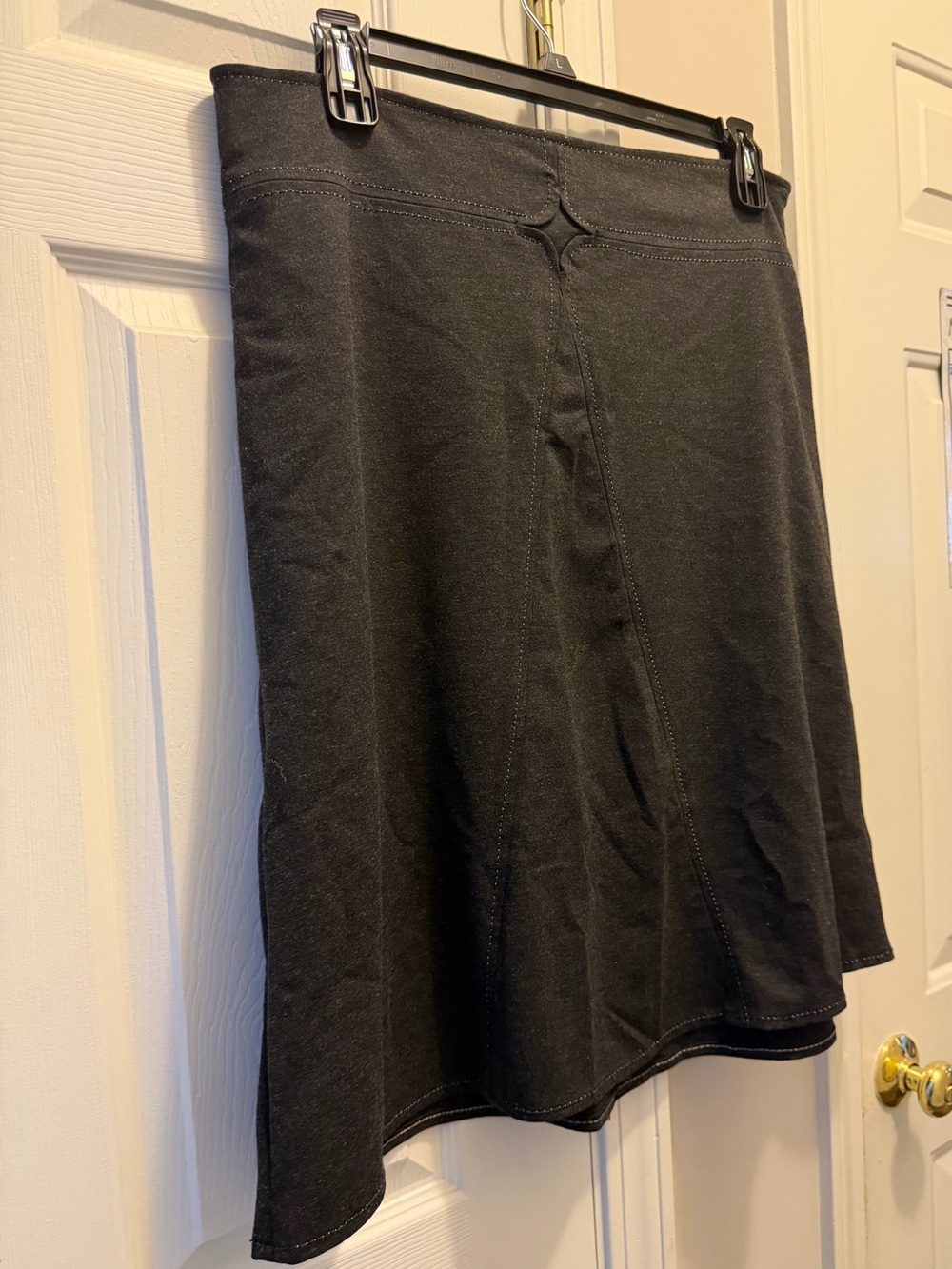 Studio M size 12 Black Women's A-Line Stretch Skirt